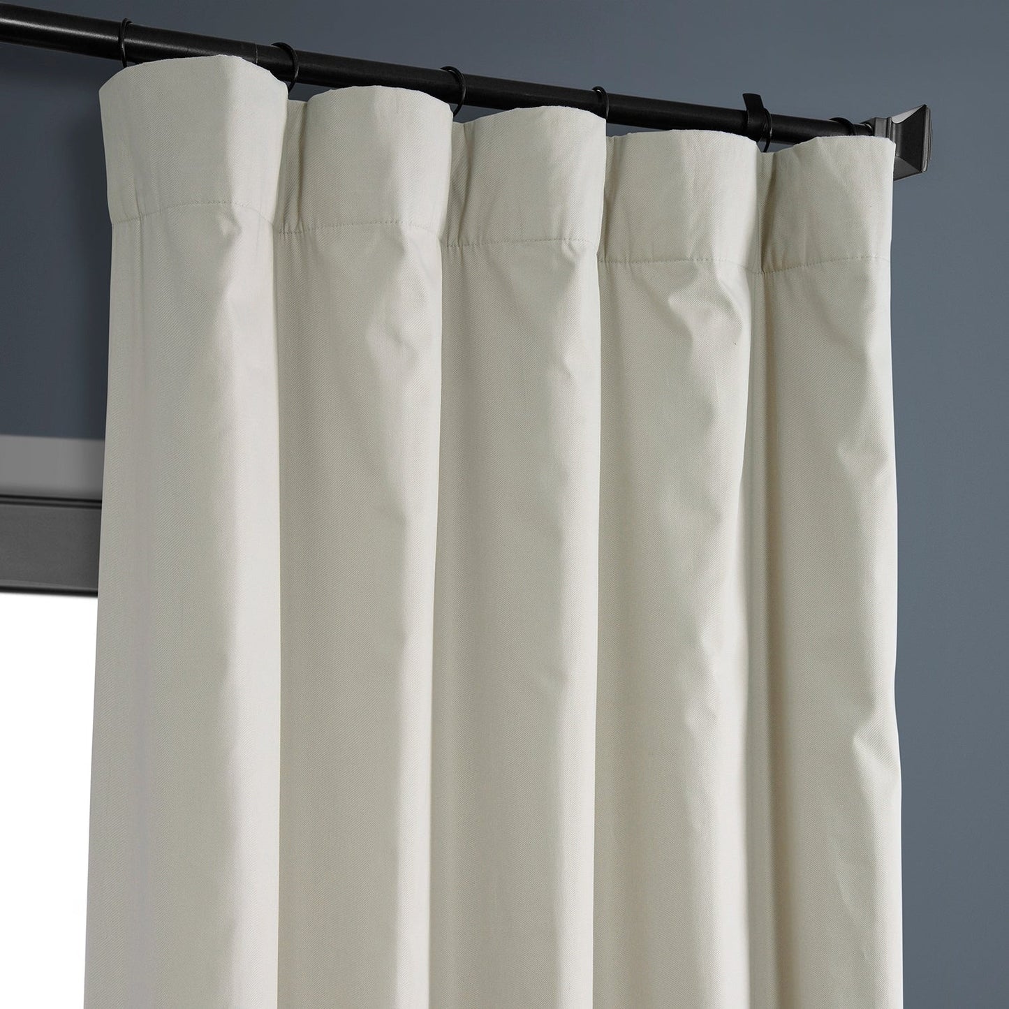 Exclusive Fabrics Solid Cotton True Blackout Curtain (1 Panel)