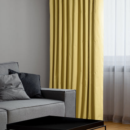 Exclusive Fabrics Solid Cotton True Blackout Curtain (1 Panel)