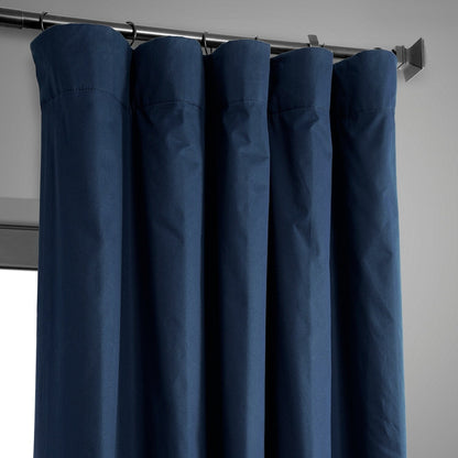 Exclusive Fabrics Solid Cotton True Blackout Curtain (1 Panel)