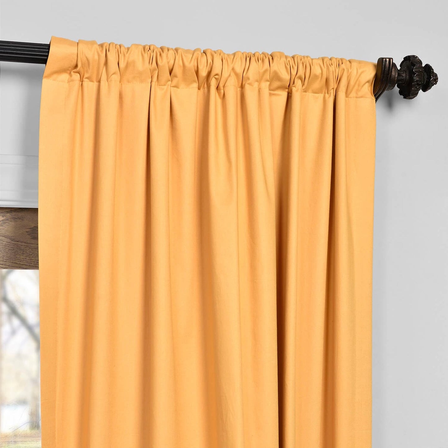 Exclusive Fabrics Solid Cotton True Blackout Curtain (1 Panel)