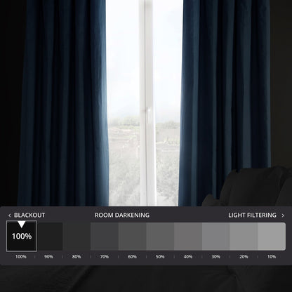 Exclusive Fabrics Solid Cotton True Blackout Curtain (1 Panel)