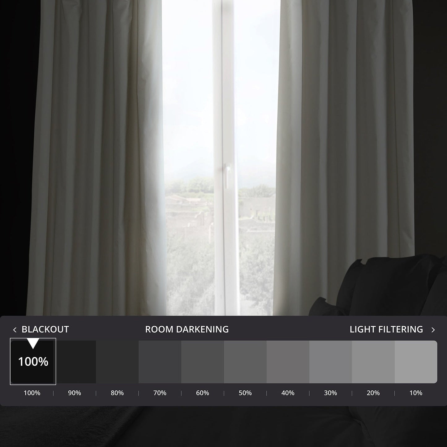 Exclusive Fabrics Solid Cotton True Blackout Curtain (1 Panel)