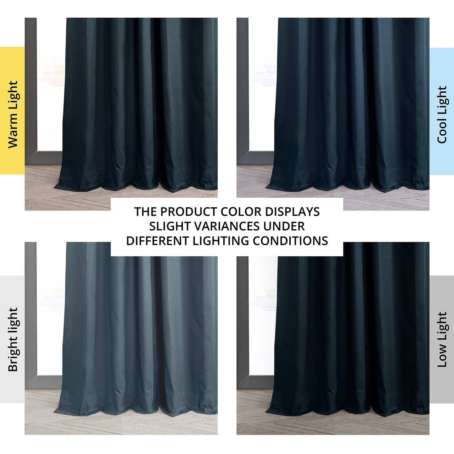 Exclusive Fabrics Solid Cotton True Blackout Curtain (1 Panel)