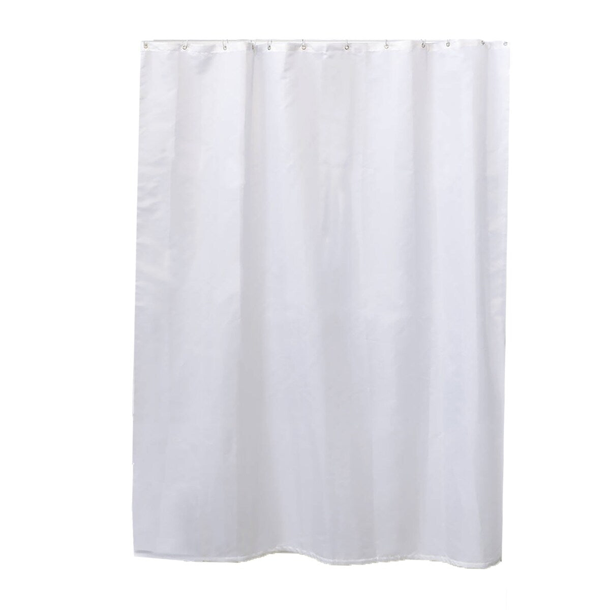 Extra Long Shower Curtain Polyester 12 Rings 79L x 71W