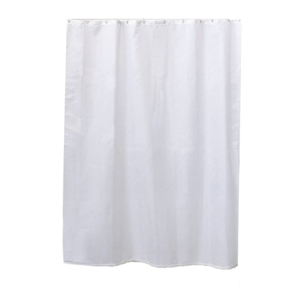Extra Long Shower Curtain Polyester 12 Rings 79L x 71W