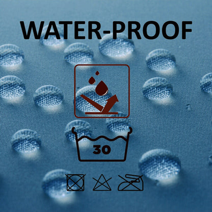 Extra Long Shower Curtain Polyester 12 Rings 79L x 71W