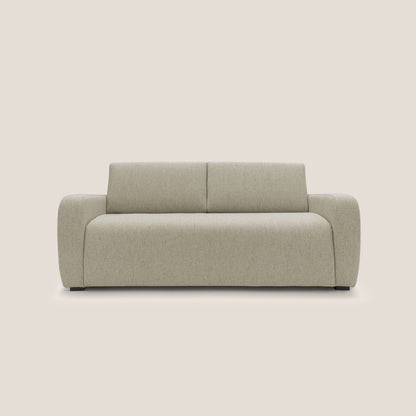 Duna Divano letto matrimoniale con materasso 20 cm in tessuto impermeabile T03 beige