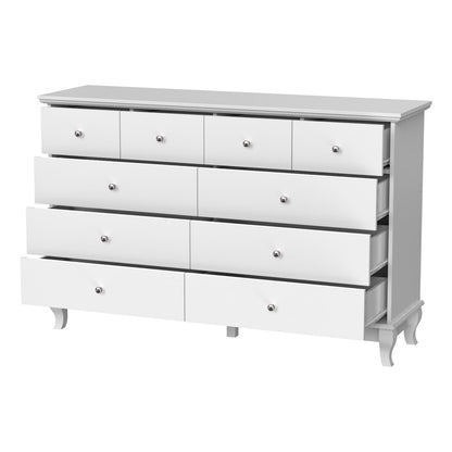 55.1 Wide Double Bedroom Dresser with Storage Drawers