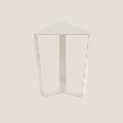 Finity tavolino triangolare per combinazioni modulari in diverse colorazioni canapa