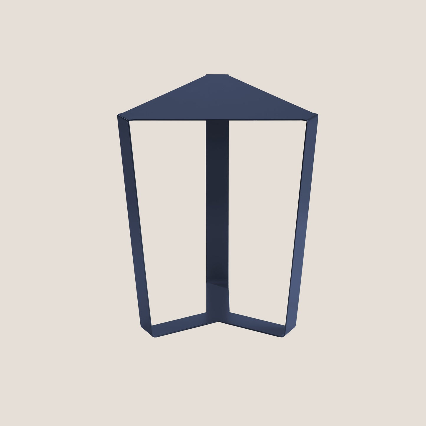 Finity tavolino triangolare per combinazioni modulari in diverse colorazioni blu navy
