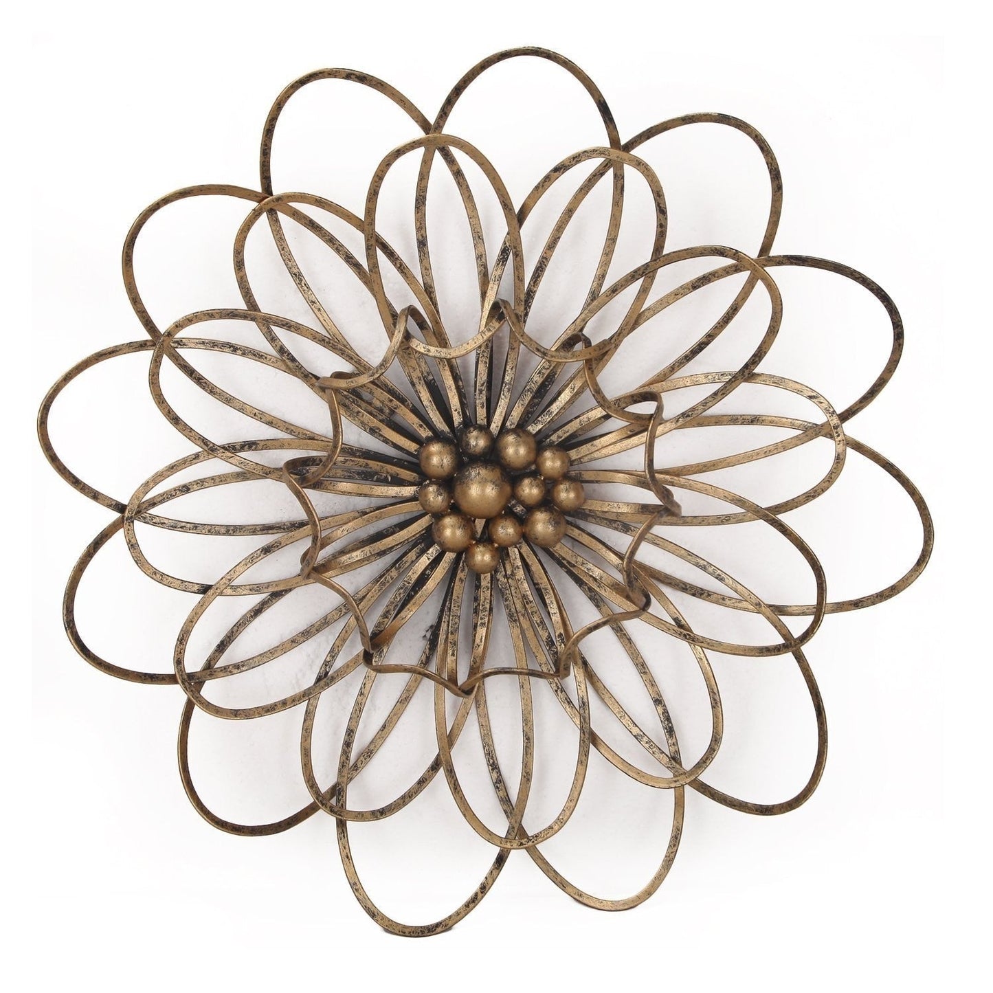Flower Urban Design Metal Wall Decor