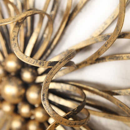 Flower Urban Design Metal Wall Decor