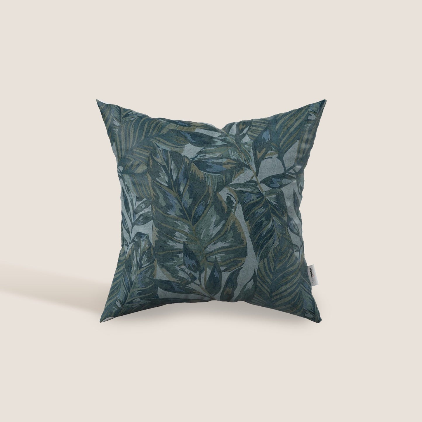 Forest cuscini d'autore in velluto impermeabile disponibili in diverse colorazioni azzurro