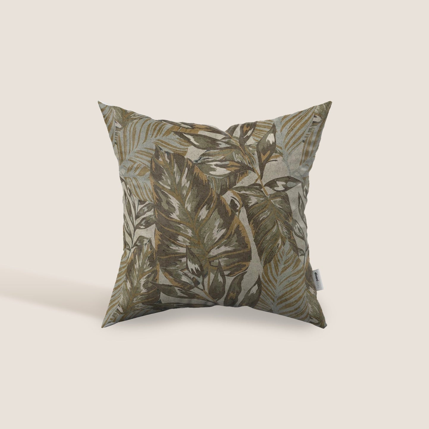 Forest cuscini d'autore in velluto impermeabile disponibili in diverse colorazioni beige