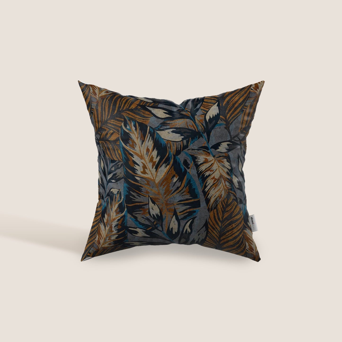 Forest cuscini d'autore in velluto impermeabile disponibili in diverse colorazioni blu