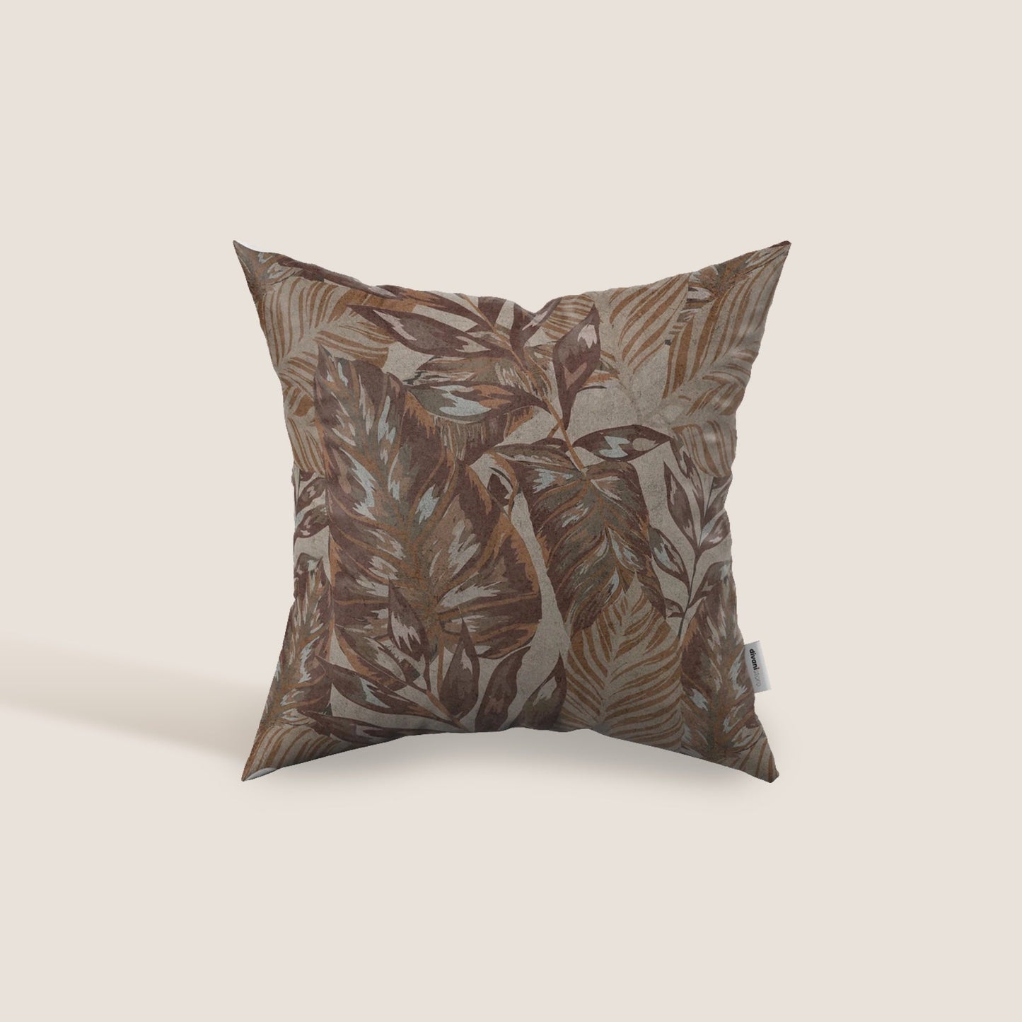 Forest cuscini d'autore in velluto impermeabile disponibili in diverse colorazioni marrone