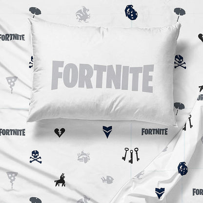 Fortnite Neon Stripe Kids 100% Microfiber Sheet Set