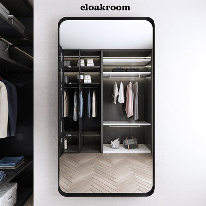 Framed Wall Mounted Bathroom Vanity Mirror