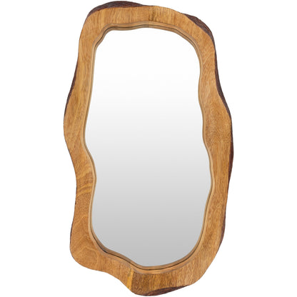 Livabliss Freja Natural Wood Oblong Mirror