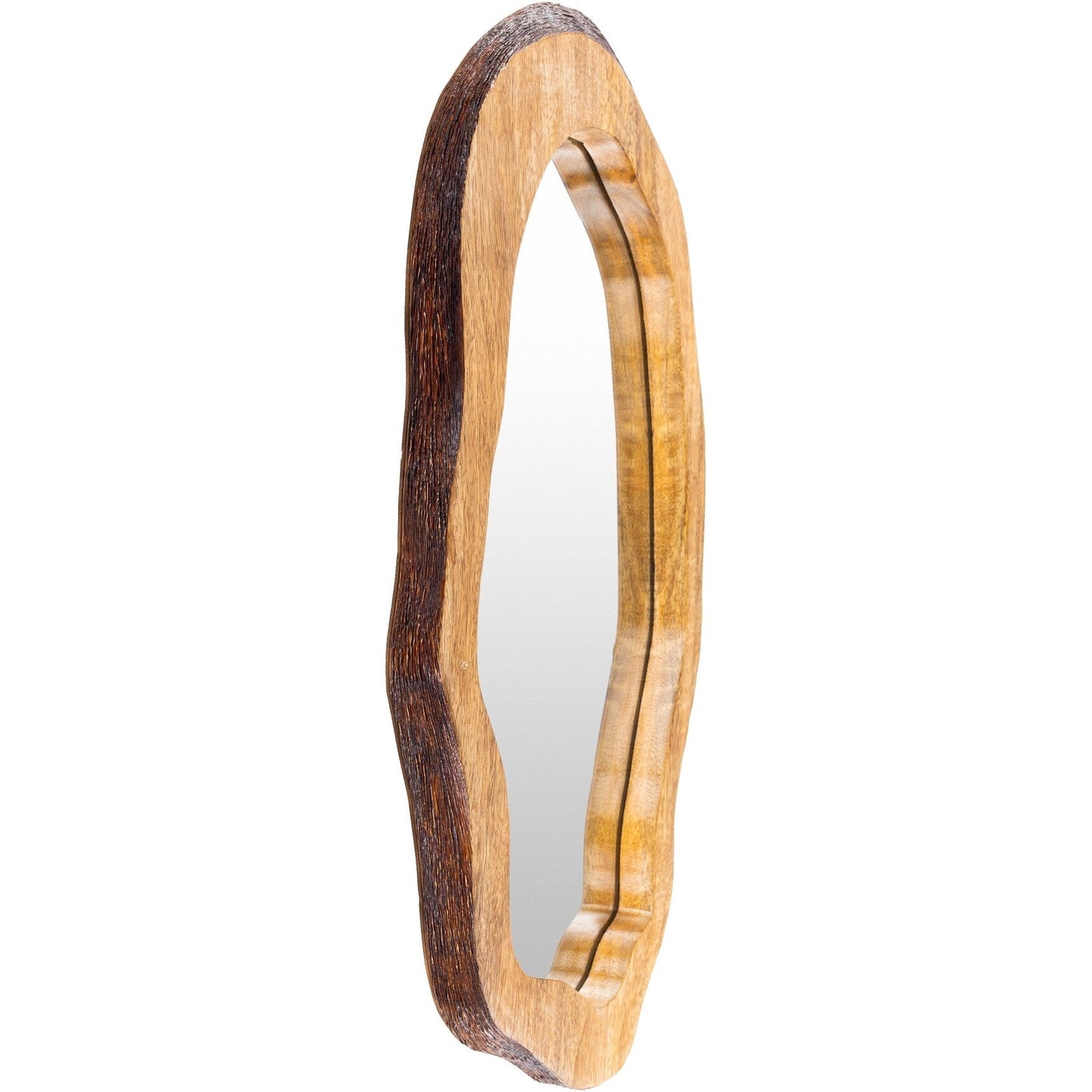 Livabliss Freja Natural Wood Oblong Mirror
