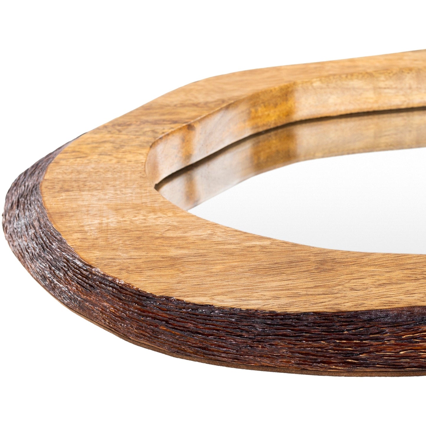 Livabliss Freja Natural Wood Oblong Mirror