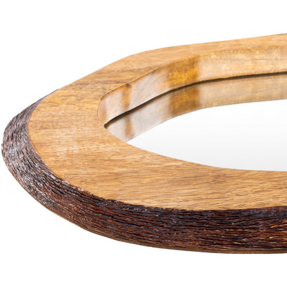 Livabliss Freja Natural Wood Oblong Mirror