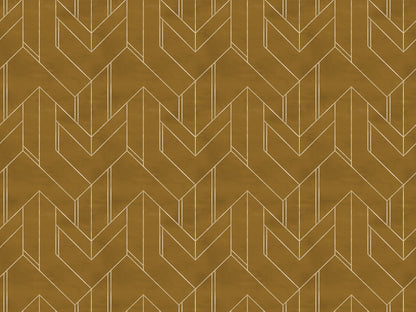 Cuscino decorativo geometrico in velluto Impermeabile disponibile in diverse colorazioni giallo