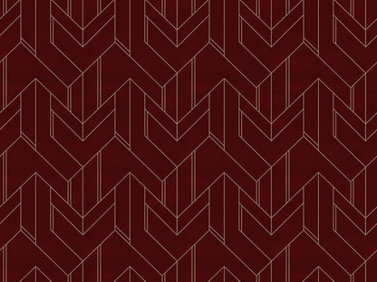 Cuscino decorativo geometrico in velluto Impermeabile disponibile in diverse colorazioni rosso