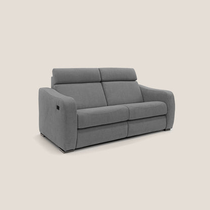 Gummy Divano con meccanismo relax elettrico grigio