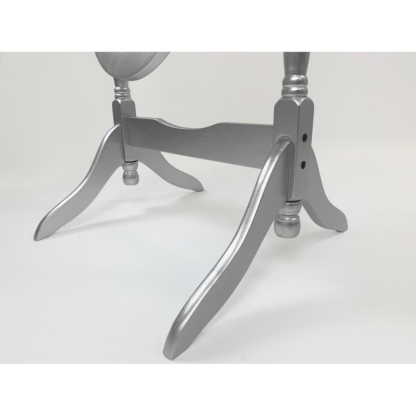 GTU Furniture Swivel Adjustable Full-Length Standing Oval Wood Cheval Floor Mirror