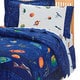 Dream Factory Galaxy Space 6-piece Bed in a Bag with Sheet Set