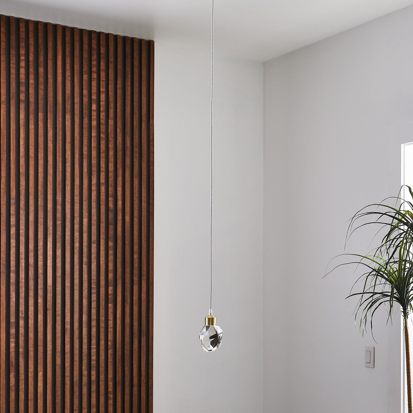 Galway Crystal Rock LED Pendant / Chandelier by iNSPIRE Q Bold