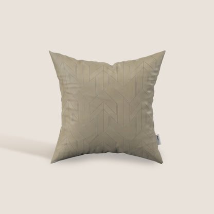 Cuscino decorativo geometrico in velluto Impermeabile disponibile in diverse colorazioni beige