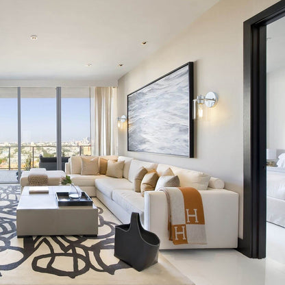 Gold Wall Sconce Set of 2, Bathroom Vanity Light Fixture with Cylinder Lamp Shade, Chrome/ Brushed Nickel/ Oil-Rubbed Bronze