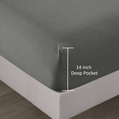 Nanshing 4-Piece Rayon From Bamboo Special Cooling Sheet Set