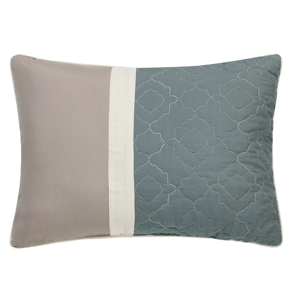 Nanshing Daffodil 7-Piece Medallion Print Comforter Set