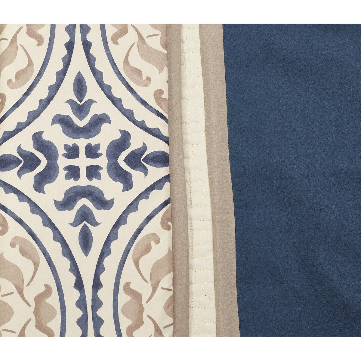 Nanshing Daffodil 7-Piece Medallion Print Comforter Set