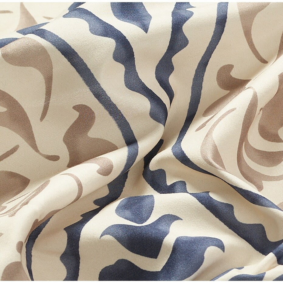 Nanshing Daffodil 7-Piece Medallion Print Comforter Set