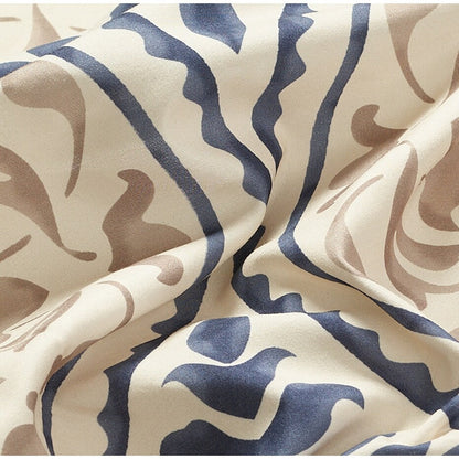 Nanshing Daffodil 7-Piece Medallion Print Comforter Set