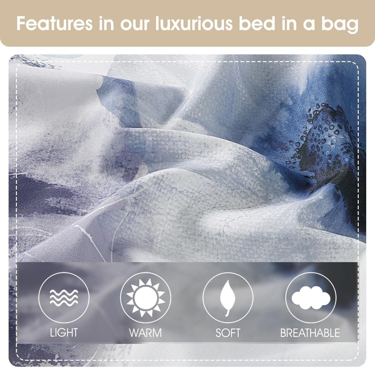 Nanshing Leela 7 Piece Floral Comforter Set