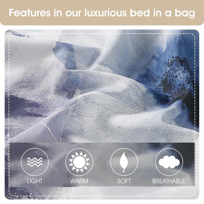 Nanshing Leela 7 Piece Floral Comforter Set