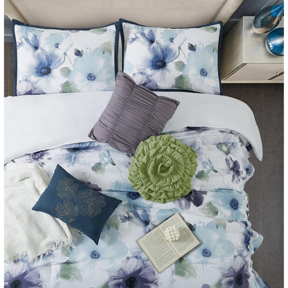 Nanshing Leela 7 Piece Floral Comforter Set