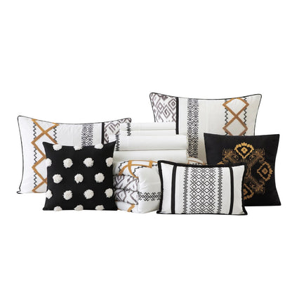 Nanshing Trina 15 Piece Boho Embroidered Comforter Set