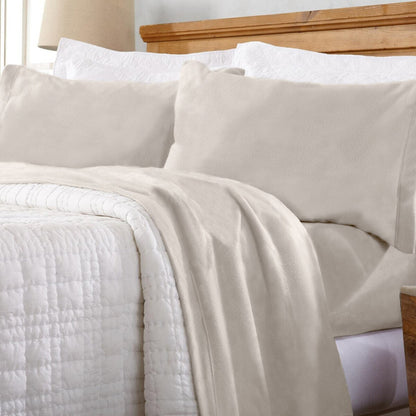 Premium Super Soft Extra Plush Fleece Sheet Set