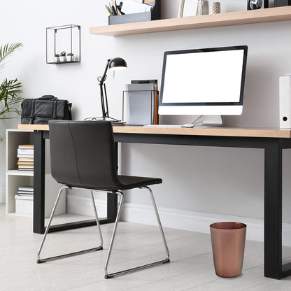 HOLD N’ STORAGE - Set of 2 Small Trash Can with Open Top for Compact and Tight Spaces – 1.58 Gallon Capacity