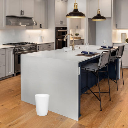 HOLD N’ STORAGE - Set of 2 Small Trash Can with Open Top for Compact and Tight Spaces – 1.58 Gallon Capacity