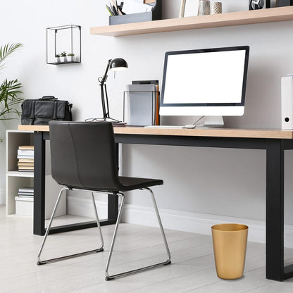 HOLD N’ STORAGE - Set of 2 Small Trash Can with Open Top for Compact and Tight Spaces – 1.58 Gallon Capacity