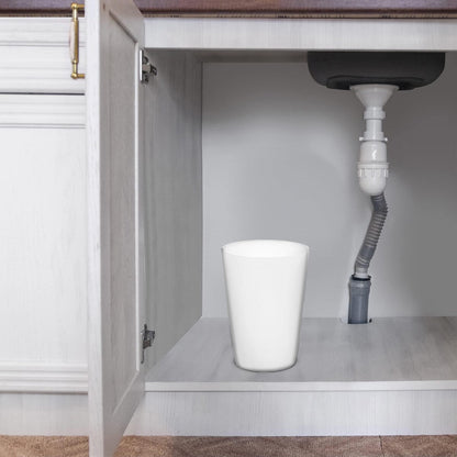 HOLD N’ STORAGE - Set of 2 Small Trash Can with Open Top for Compact and Tight Spaces – 1.58 Gallon Capacity