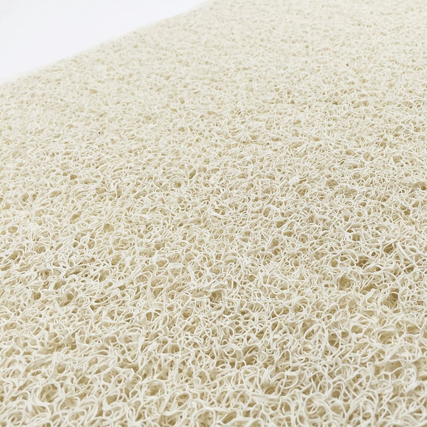 HUJI Slip-Resistant Loofah Shower Mat