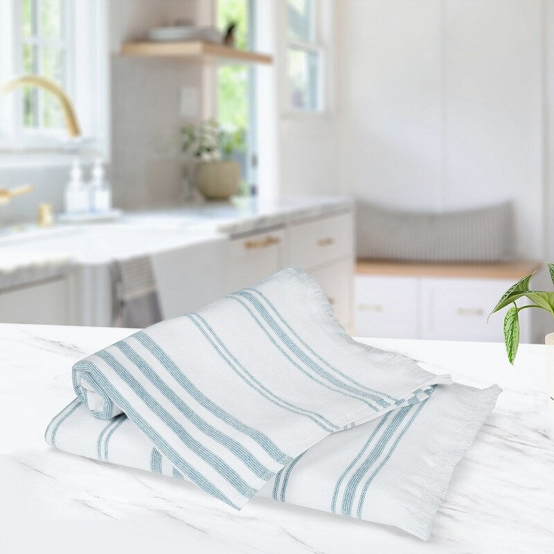 Hand Towels for Kitchen Quick Drying 16 x 28 Inch by Ample Decor - 2 Pcs